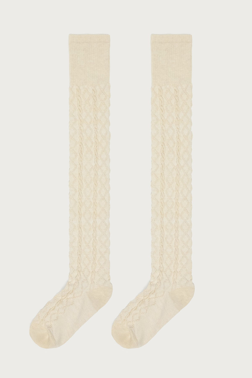 Cable Knit Socks