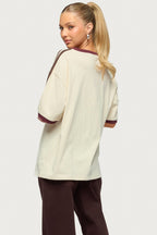 Australia 96 Contrast Oversized T Shirt