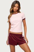 Zeke Contrast T Shirt
